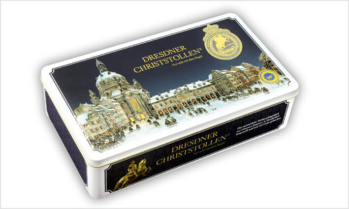 Dresdner Stollen - Geschenkdose